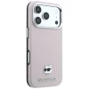 iPhone 18 Pro Max / 17 Pro Max rózsaszín Karl Lagerfeld Grained Choupette Head Metal MagSafe tok thumbnail