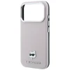  iPhone 18 Pro Max / 17 Pro Max rózsaszín Karl Lagerfeld Grained Choupette Head Metal MagSafe tok thumbnail