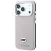  iPhone 18 Pro Max / 17 Pro Max rózsaszín Karl Lagerfeld Grained Choupette Head Metal MagSafe tok thumbnail
