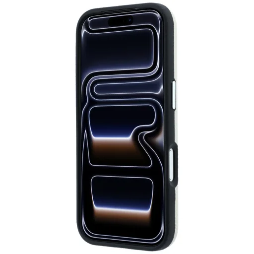 Apple iPhone 18 Pro / 17 Pro béžový Karl Lagerfeld zrnitý kryt s predĺženým logom MagSafe - 5