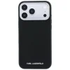  Apple iPhone 18 Pro Max és iPhone 17 Pro Max fekete Karl Lagerfeld Grained Elongated Logo MagSafe tok thumbnail