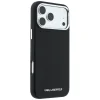  Apple iPhone 18 Pro Max és iPhone 17 Pro Max fekete Karl Lagerfeld Grained Elongated Logo MagSafe tok thumbnail