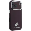  iPhone 18 Pro Max / 17 Pro Max bordó Karl Lagerfeld Grained Heads Metal MagSafe tok thumbnail