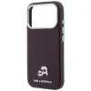  iPhone 18 Pro Max / 17 Pro Max bordó Karl Lagerfeld Grained Heads Metal MagSafe tok thumbnail