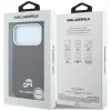  iPhone 18 Pro Max / 17 Pro Max bordó Karl Lagerfeld Grained Heads Metal MagSafe tok thumbnail