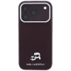  iPhone 18 Pro Max / 17 Pro Max bordó Karl Lagerfeld Grained Heads Metal MagSafe tok thumbnail