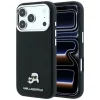  iPhone 18 Pro Max / 17 Pro Max fekete Karl Lagerfeld Grained Heads Metal MagSafe tok thumbnail