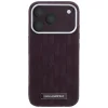  iPhone 18 Pro Max / 17 Pro Max bordó Karl Lagerfeld Grained Mono Resin Logo MagSafe tok thumbnail