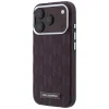  iPhone 18 Pro Max / 17 Pro Max bordó Karl Lagerfeld Grained Mono Resin Logo MagSafe tok thumbnail