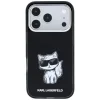iPhone 18 Pro Max / 17 Pro Max čierny Karl Lagerfeld Choupette Body Sketch Print MagSafe kryt thumbnail
