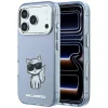  iPhone 18 Pro Max / 17 Pro Max világoskék Karl Lagerfeld IML Choupette Body Sketch Print MagSafe tok thumbnail
