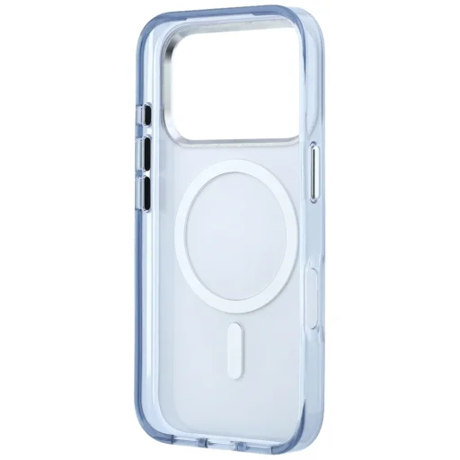  iPhone 18 Pro Max / 17 Pro Max világoskék Karl Lagerfeld IML Choupette Body Sketch Print MagSafe tok - 7