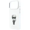 iPhone 18 Pro Max / iPhone 17 Pro Max béžový Karl Lagerfeld IML Ikonik Sketch Print MagSafe zadný kryt thumbnail
