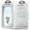 iPhone 18 Pro Max / iPhone 17 Pro Max béžový Karl Lagerfeld IML Ikonik Sketch Print MagSafe zadný kryt thumbnail