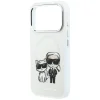  iPhone 18 Pro Max / 17 Pro Max bézs Karl Lagerfeld IML Karl&Choupette Bodies Sketch Print MagSafe tok thumbnail
