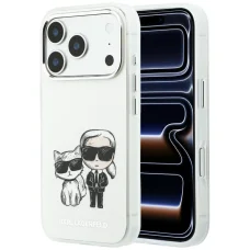 Karl Lagerfeld IML Karl&Choupette Bodies Sketch Print MagSafe tok iPhone 18 Pro Max / 17 Pro Max készülékhez, bézs