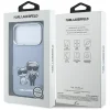  Apple iPhone 18 Pro Max / 17 Pro Max világoskék Karl Lagerfeld IML Karl&Choupette Bodies Sketch Print MagSafe tok thumbnail