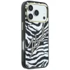  iPhone 18 Pro Max / 17 Pro Max arany Karl Lagerfeld IML Signature Zebra Glitter MagSafe tok thumbnail