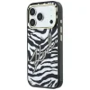  iPhone 18 Pro Max / 17 Pro Max arany Karl Lagerfeld IML Signature Zebra Glitter MagSafe tok thumbnail