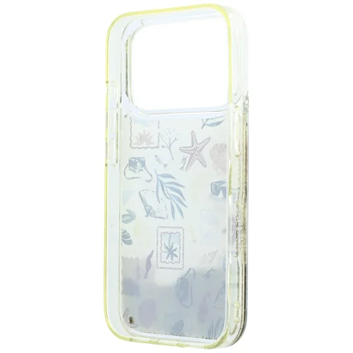 Apple iPhone 18 Pro / iPhone 17 Pro béžové puzdro Karl Lagerfeld Liquid Glitter Beach & Sand - 7