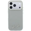  iPhone 18 Pro Max / 17 Pro Max bézs Karl Lagerfeld Saffiano Small Script Metal Logo MagSafe tok thumbnail