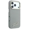  iPhone 18 Pro Max / 17 Pro Max bézs Karl Lagerfeld Saffiano Small Script Metal Logo MagSafe tok thumbnail