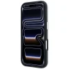  iPhone 18 Pro Max / 17 Pro Max bézs Karl Lagerfeld Saffiano Small Script Metal Logo MagSafe tok thumbnail