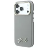  iPhone 18 Pro Max / 17 Pro Max bézs Karl Lagerfeld Saffiano Small Script Metal Logo MagSafe tok thumbnail