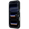  Apple iPhone 18 Pro Max / 17 Pro Max fekete Karl Lagerfeld Saffiano Small Script Metal MagSafe tok thumbnail