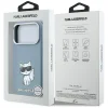 Apple iPhone 18 Pro / 17 Pro svetlomodré puzdro Karl Lagerfeld Smooth Choupette Sketch MagSafe thumbnail