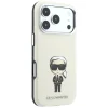 iPhone 18 Pro / 17 Pro béžový kryt Karl Lagerfeld Smooth Ikonik Sketch MagSafe thumbnail