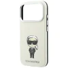 iPhone 18 Pro / 17 Pro béžový kryt Karl Lagerfeld Smooth Ikonik Sketch MagSafe thumbnail
