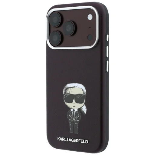 iPhone 18 Pro / 17 Pro bordové puzdro Karl Lagerfeld Smooth Ikonik Sketch MagSafe - 6