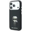 Apple iPhone 18 Pro / 17 Pro čierne puzdro Karl Lagerfeld Smooth Ikonik Sketch MagSafe thumbnail