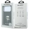 Apple iPhone 18 Pro / 17 Pro čierne puzdro Karl Lagerfeld Smooth Ikonik Sketch MagSafe thumbnail