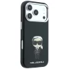 Apple iPhone 18 Pro / 17 Pro čierne puzdro Karl Lagerfeld Smooth Ikonik Sketch MagSafe thumbnail