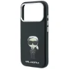 Apple iPhone 18 Pro / 17 Pro čierne puzdro Karl Lagerfeld Smooth Ikonik Sketch MagSafe thumbnail