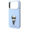 iPhone 18 Pro / 17 Pro svetlomodré puzdro Karl Lagerfeld Smooth Ikonik Sketch MagSafe thumbnail