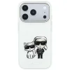  Apple iPhone 18 Pro Max / 17 Pro Max bézs Karl Lagerfeld Smooth Karl & Choupette Bodies Sketch MagSafe keménytok thumbnail