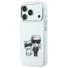 Apple iPhone 18 Pro Max / 17 Pro Max bézs Karl Lagerfeld Smooth Karl & Choupette Bodies Sketch MagSafe keménytok thumbnail