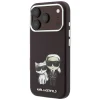 iPhone 18 Pro / 17 Pro bordový Karl Lagerfeld Smooth Karl & Choupette Bodies Sketch MagSafe pevný kryt thumbnail
