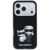 iPhone 18 Pro / 17 Pro čierny Karl Lagerfeld Smooth Karl & Choupette Bodies Sketch MagSafe pevný kryt thumbnail