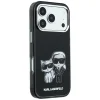 iPhone 18 Pro / 17 Pro čierny Karl Lagerfeld Smooth Karl & Choupette Bodies Sketch MagSafe pevný kryt thumbnail