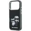 iPhone 18 Pro / 17 Pro čierny Karl Lagerfeld Smooth Karl & Choupette Bodies Sketch MagSafe pevný kryt thumbnail
