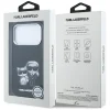 iPhone 18 Pro / 17 Pro čierny Karl Lagerfeld Smooth Karl & Choupette Bodies Sketch MagSafe pevný kryt thumbnail