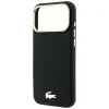  Apple iPhone 18 Pro Max / 17 Pro Max fekete Lacoste Champs Elysees Embossed MagSafe hátlap tok thumbnail
