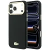  Apple iPhone 18 Pro Max / 17 Pro Max fekete Lacoste Champs Elysees Embossed MagSafe hátlap tok thumbnail