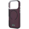  Apple iPhone 18 Pro Max / 17 Pro Max bordó Lacoste IML Frosted Laquer Logo MagSafe tok thumbnail