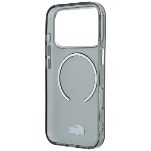  Apple iPhone 18 Pro Max / 17 Pro Max fekete Lacoste IML Frosted Laquer Logo MagSafe tok - 7