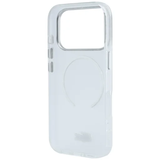  Apple iPhone 18 Pro Max / 17 Pro Max átlátszó Lacoste IML Frosted Lacquer Logo MagSafe tok - 7